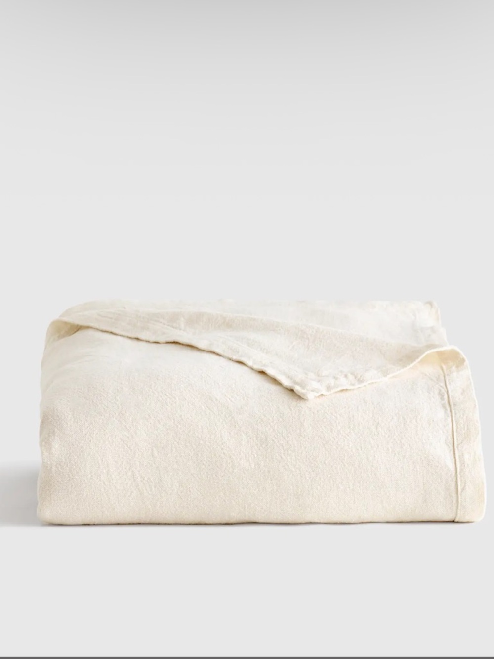 NEW! Quince Vintage Wash European Linen Bed Cover